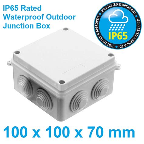 white enclosure box waterproof